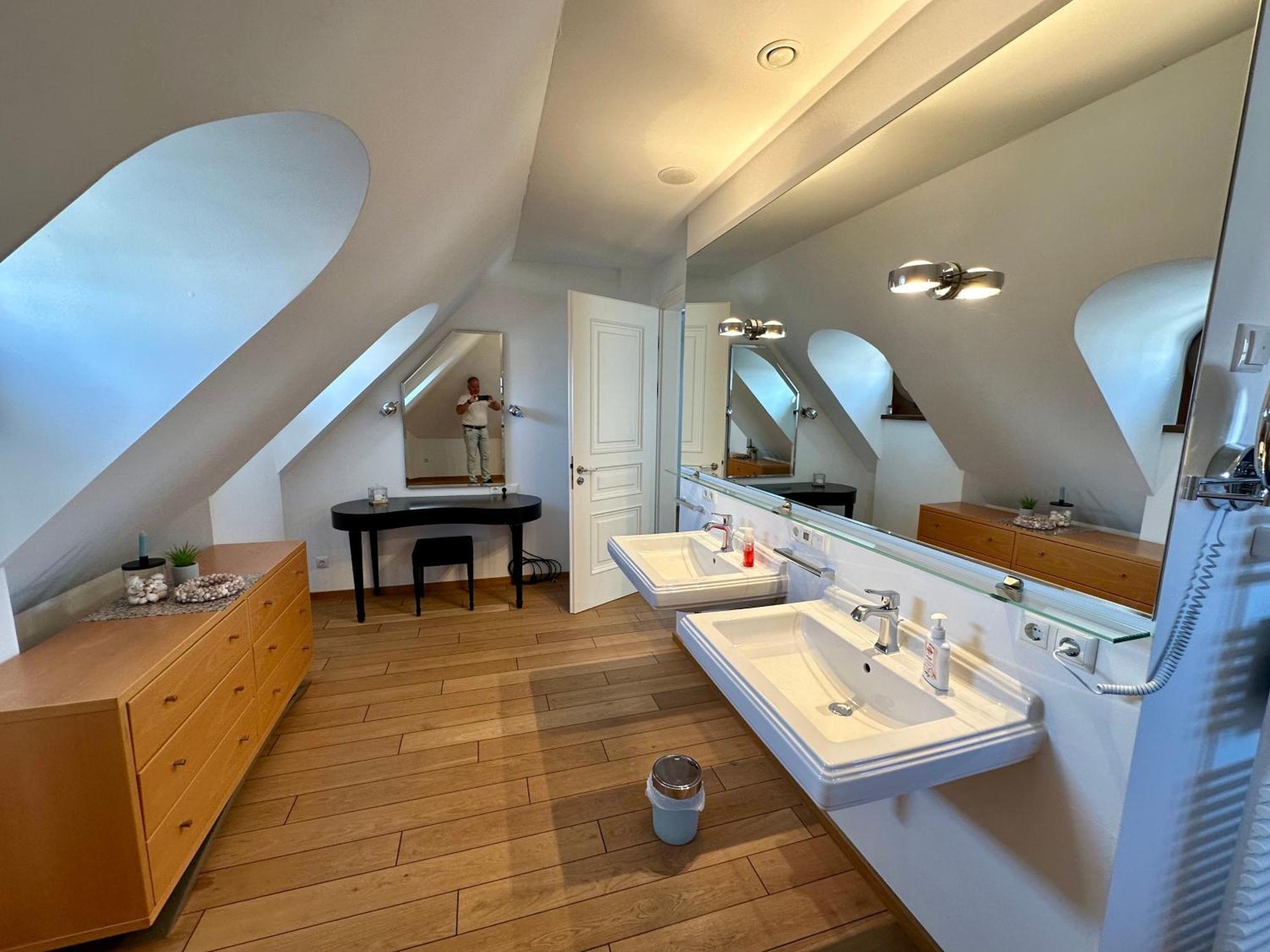 Luxus Suite Mit Einmaligem Blick Auf Die Frauenkirche Dresda Esterno foto
