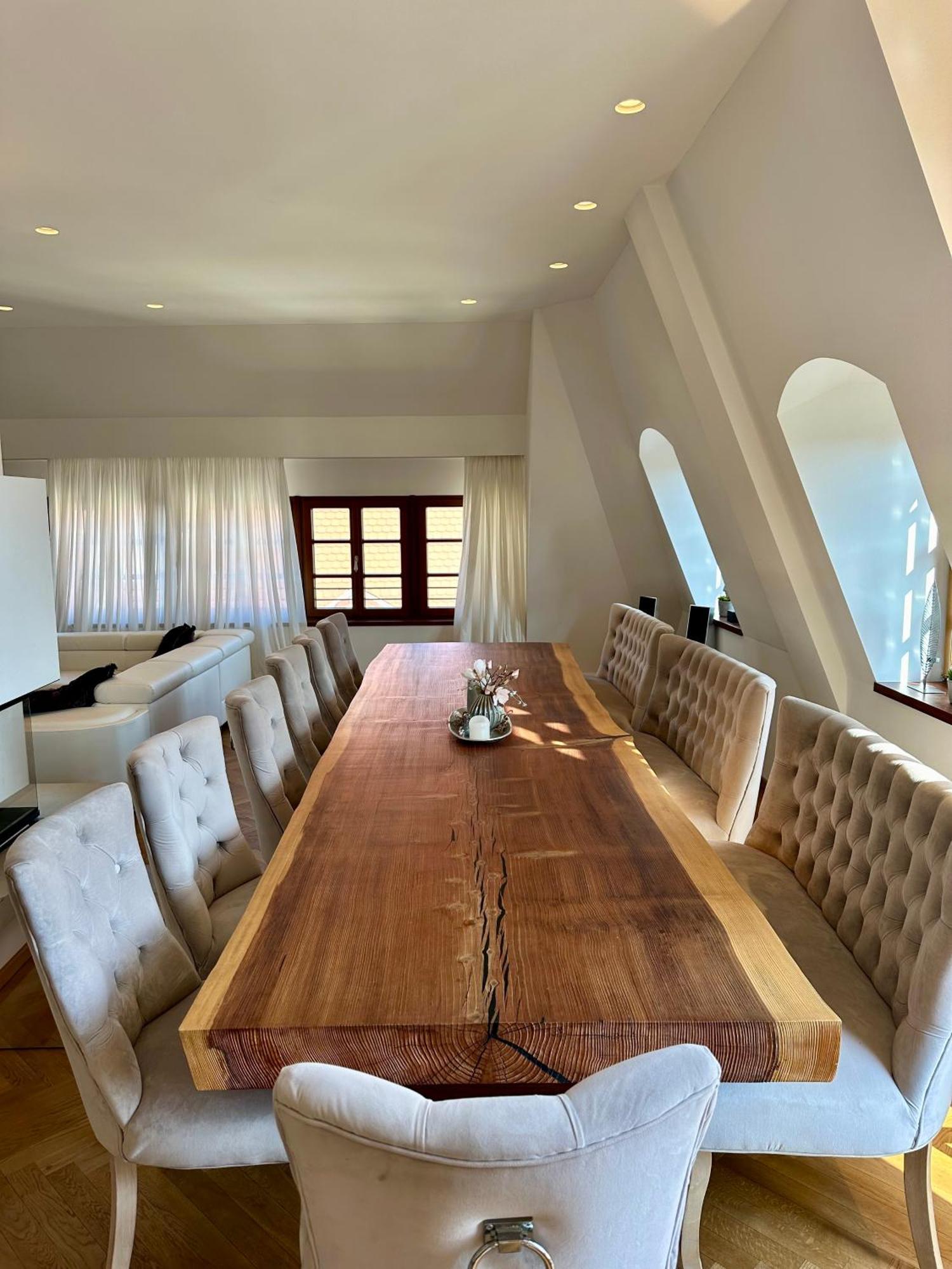 Luxus Suite Mit Einmaligem Blick Auf Die Frauenkirche Dresda Esterno foto